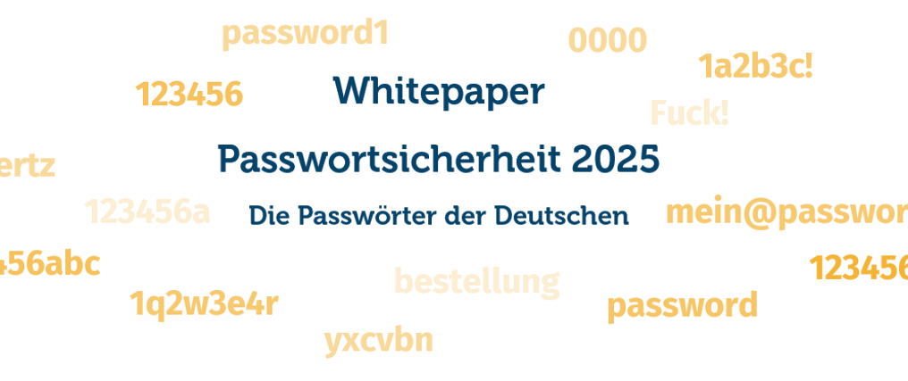 Passwortsicherheit 2025 - Die Passwörter der Deutschen